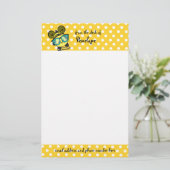 Smarty Bee Briefpapier (Staand voorkant)