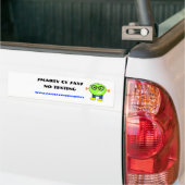 Smarty Cy No Texting Bumpersticker (Op Truck)