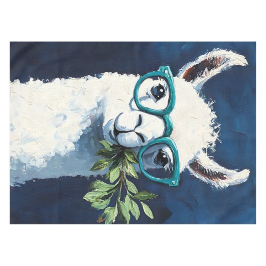Smarty Llama Chic Tafelkleed (Voorkant (Horizontaal))