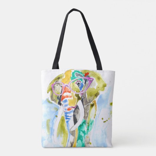 Smarty-Pants Elephant Draagtas (Achterkant)