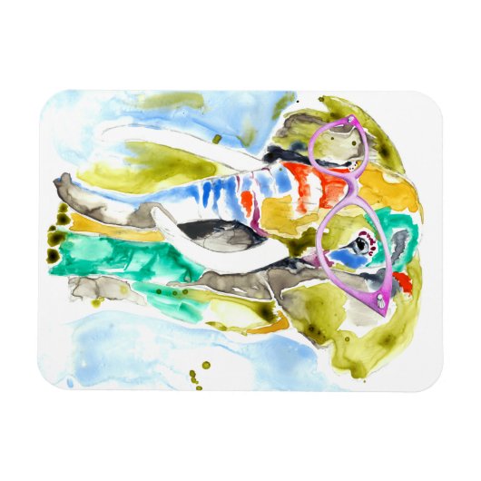 Smarty-Pants Elephant Magneet (Horizontaal)