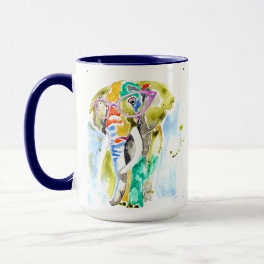 Smarty-Pants Elephant Mok (Links)