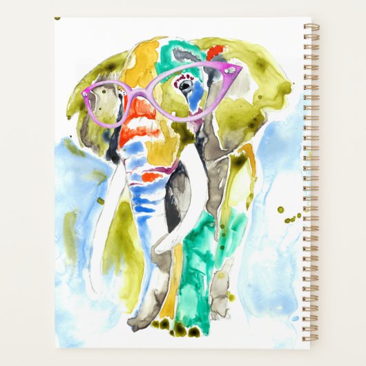 Smarty-Pants Elephant Planner (Achterkant)