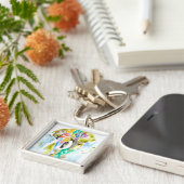 Smarty-Pants Elephant Sleutelhanger (Zijkant)