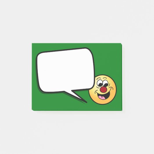 Smarty Pants Face Grumpey Post-it® Notes (Voorkant)