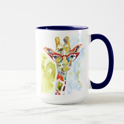 Smarty-Pants Giraffe Mok (Rechts)