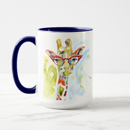 Smarty-Pants Giraffe Mok (Links)