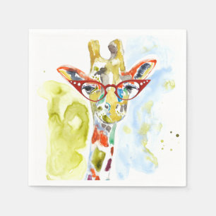 Smarty-Pants Giraffe Servet