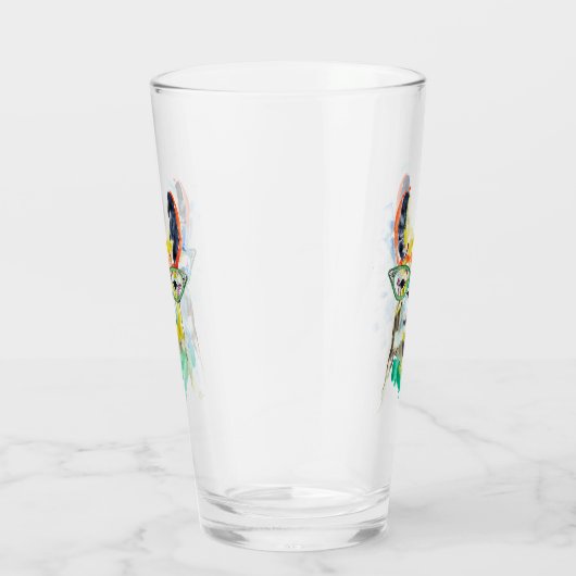 Smarty-Pants Llama Glas (Rechts)