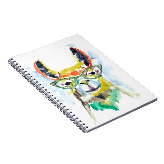 Smarty-Pants Llama Notitieboek (Rechterzijde)