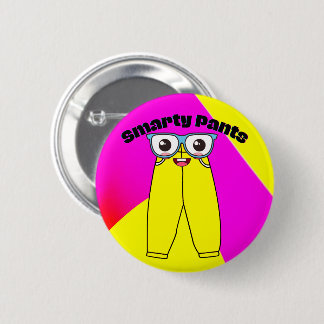 Smarty Pants Pin Ronde Button 5,7 Cm