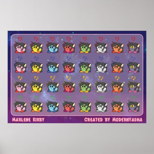 Smash Bros Marlene Poster (Voorkant)