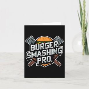 Smash Burger Lover Gegrilde Cheeseburger Flat Top  Kaart