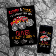 Smash & Crash Monster Truck Basdag