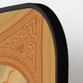 Smash in Marokko – Pickleball Energy Art Print Pickleball Paddle (Links Detail)