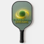 Smash in Marokko – Pickleball Energy Art Print Pickleball Paddle (Achterkant)
