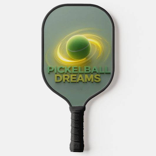 Smash in Marokko – Pickleball Energy Art Print Pickleball Paddle (Achterkant)