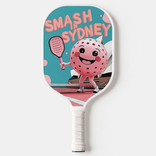 Smash in Sydney - Australië Pickleball Design Pickleball Paddle (Voorkant)