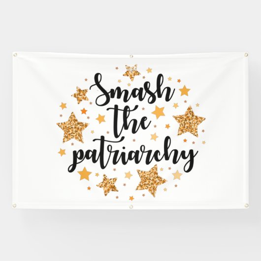 Smash Le Patriarcat ! Banderole (Horizontal)