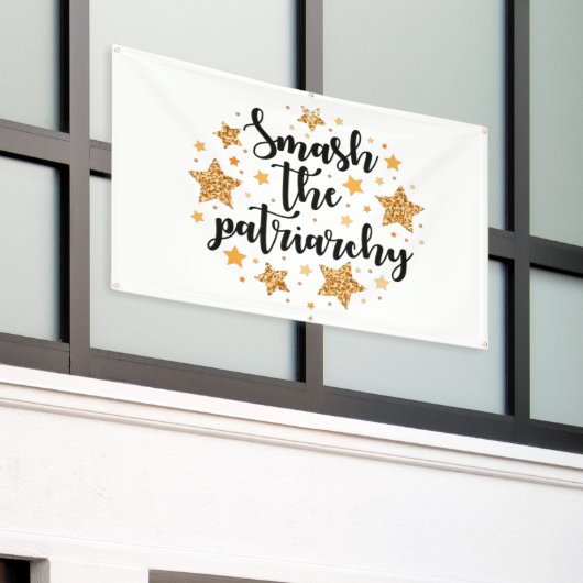 Smash Le Patriarcat ! Banderole (Bâtiment extérieur)