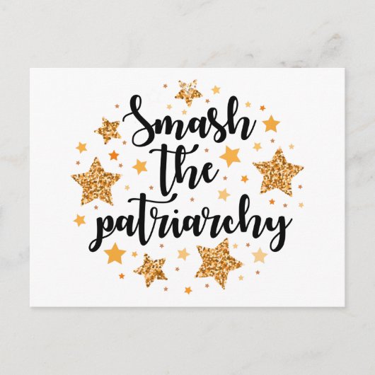 Smash Le Patriarcat ! Carte postale (Devant)
