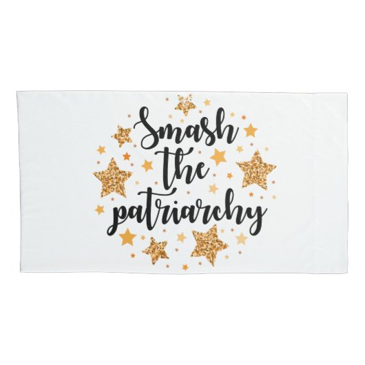 Smash Le Patriarcat ! Housses d'oreillers (Dos-Droit)