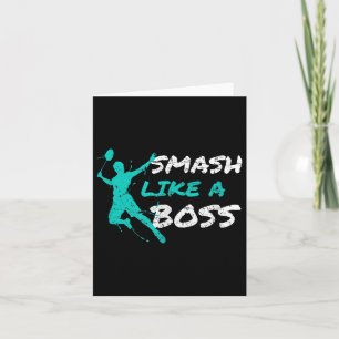 Smash Like A Boss Badminton Speedminton Crossminto Kaart