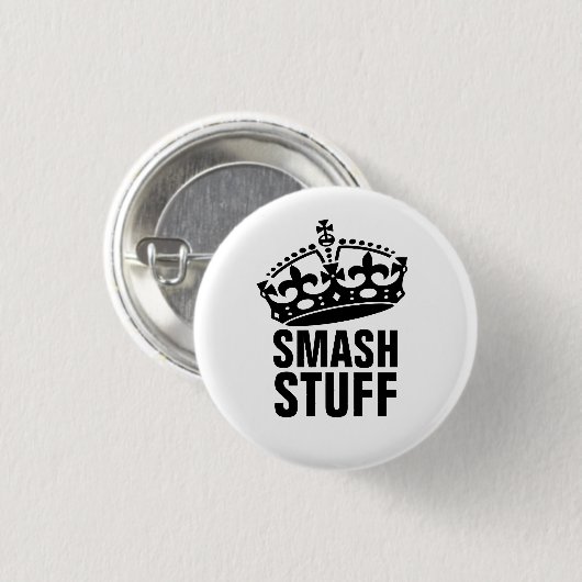 Smash Stuff Ronde Button 3,2 Cm (Voorkant /achterkant)