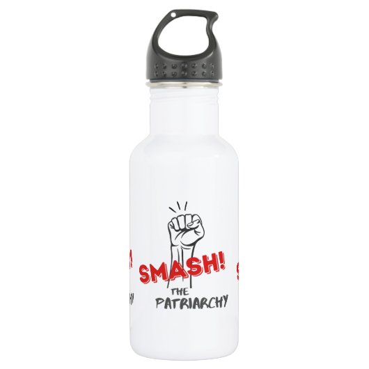 Smash the Patriarchy - bouteille d'eau (Devant)
