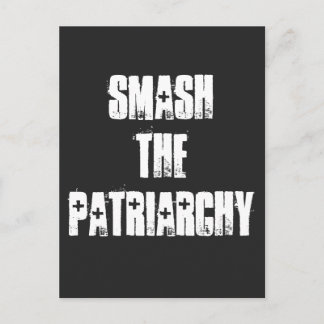 Smash the Patriarchy Briefkaart