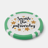 Smash the Patriarchy! Poker Chips (Enkel)