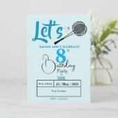 Smash voor fun! kaart (Staand voorkant)