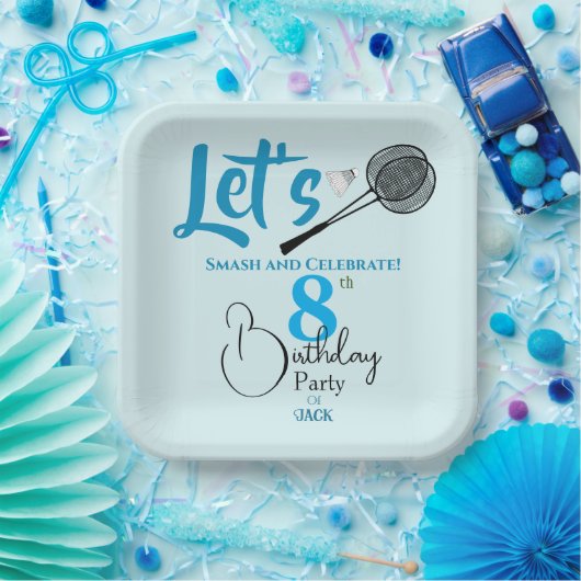 Smash voor fun papieren bordje (Feest)