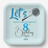 Smash voor fun papieren bordje (Voorkant)