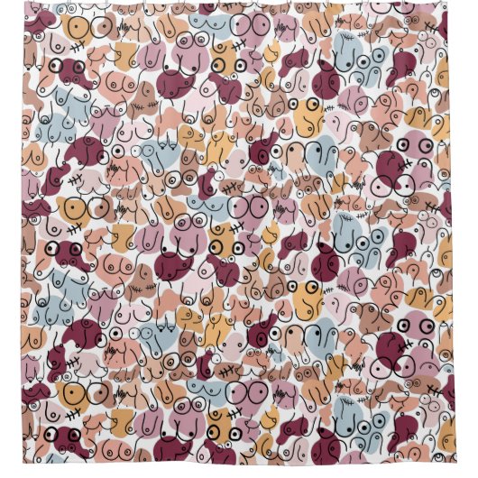 smastontwerp douchegordijn (Voorkant)