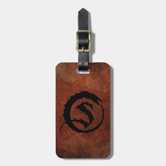 SMAUG™ Logo Bagagelabel (Voorkant verticaal)