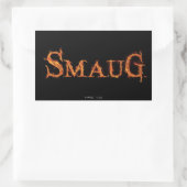 SMAUG™ Name Graphic Rechthoekige Sticker (Tas)