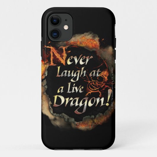SMAUG™ - Nooit Logo grafisch lachen Case-Mate iPhone Case (Achterkant)