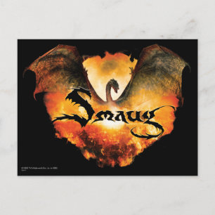 SMAUG™ over Laketown Briefkaart