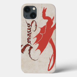 SMAUG™ silhouet & Naam iPhone 13 Hoesje