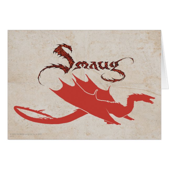 SMAUG™ Silhouette & Name (Voorkant Horizontaal)