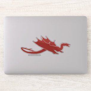 SMAUG™ Silhouette & Name 2 Sticker