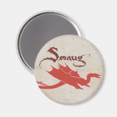 SMAUG™ Silhouette & Name Magneet (Voorkant / Achterkant)