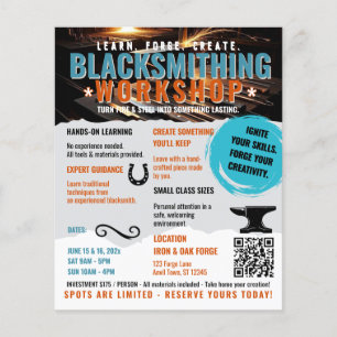 Smederij workshop Flyer klein