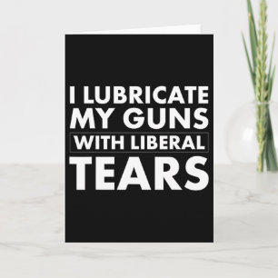Smeer pistool Liberale Tranen Grappig Republikeins Kaart