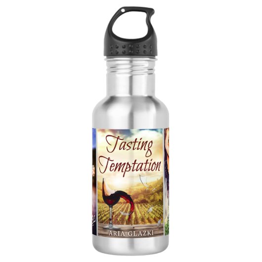 Smeeuw voor het water (18oz) waterfles (Voorkant)