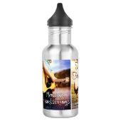 Smeeuw voor het water (18oz) waterfles (Links)