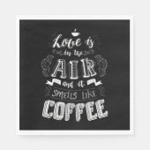 Smells als koffie servet (Voorkant)