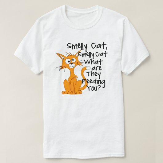 Smelly Cat T-shirt (Design voorkant)
