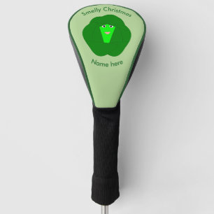 Smelly Christmas Brussels Sprout Golf Driver Hoesj Golfheadcover